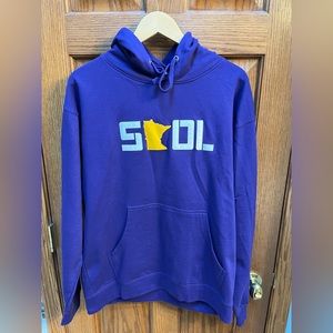 Mens Sotastick SKOL Minnesota Vikings Sweatshirt Sz. L
